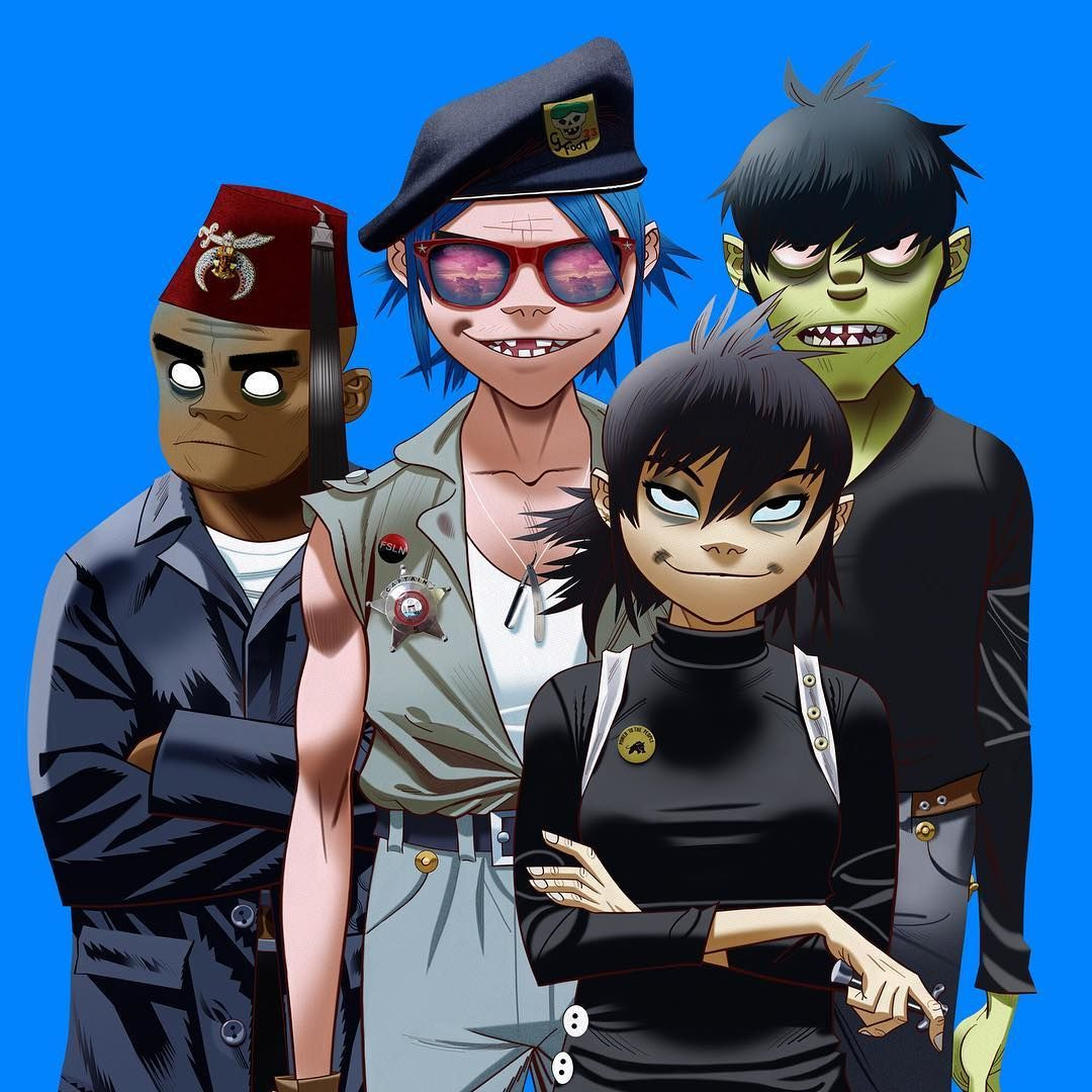 Как выглядят гориллаз в реальной Gorillaz спели в новой песне о Беларуси - НАШЕ Радио
