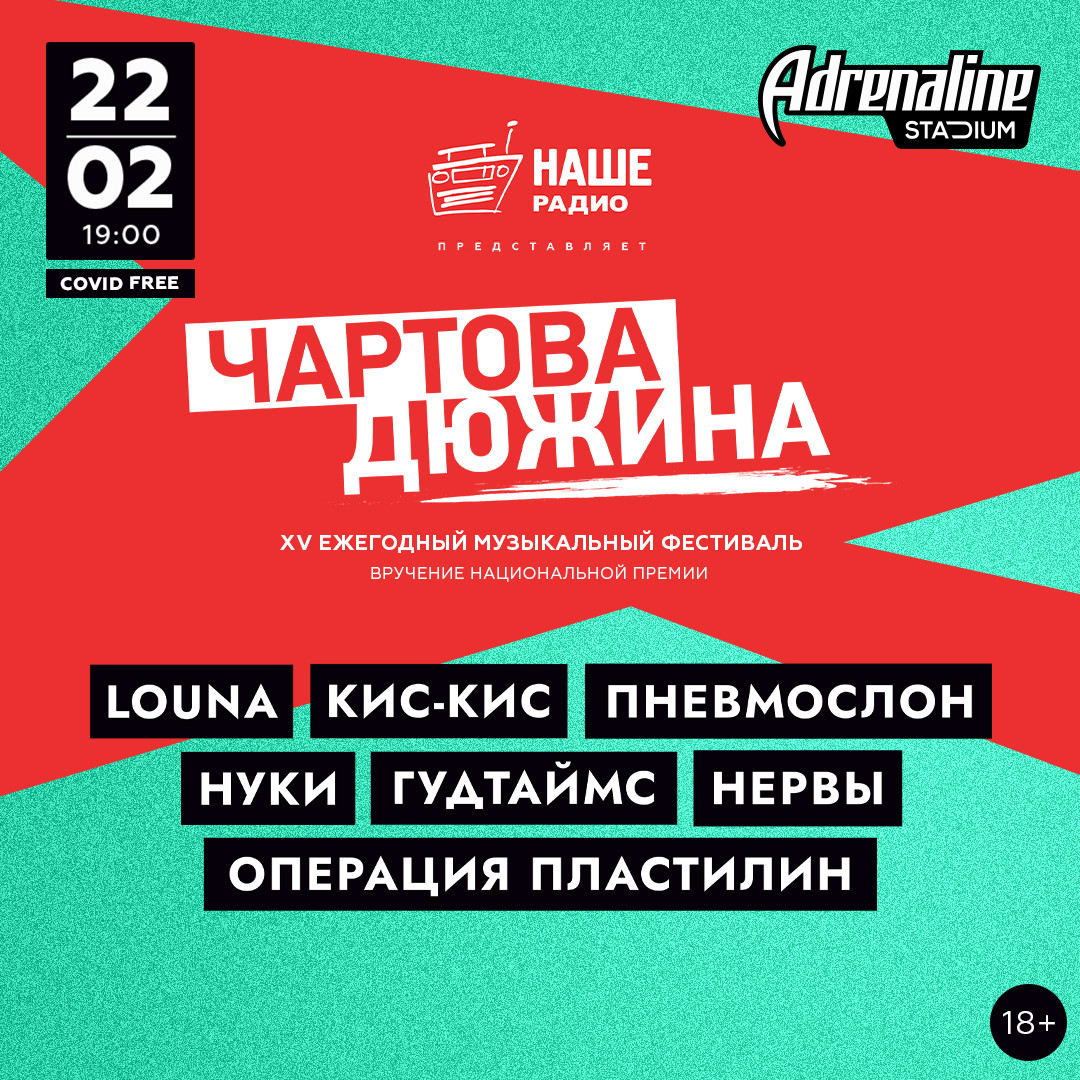 Наше радио чартова дюжина Наше радио чартова дюжина
